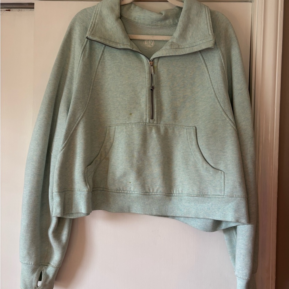 Lululemon Scuba Funnelneck in Teal